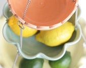 Hanging Kitchen Basket - Set of 3 with UnMatchy edges - MADE TO ORDER - Citrus Colors
