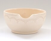 Small Batter Bowl - Mixing Bowl - Stitch - Cream