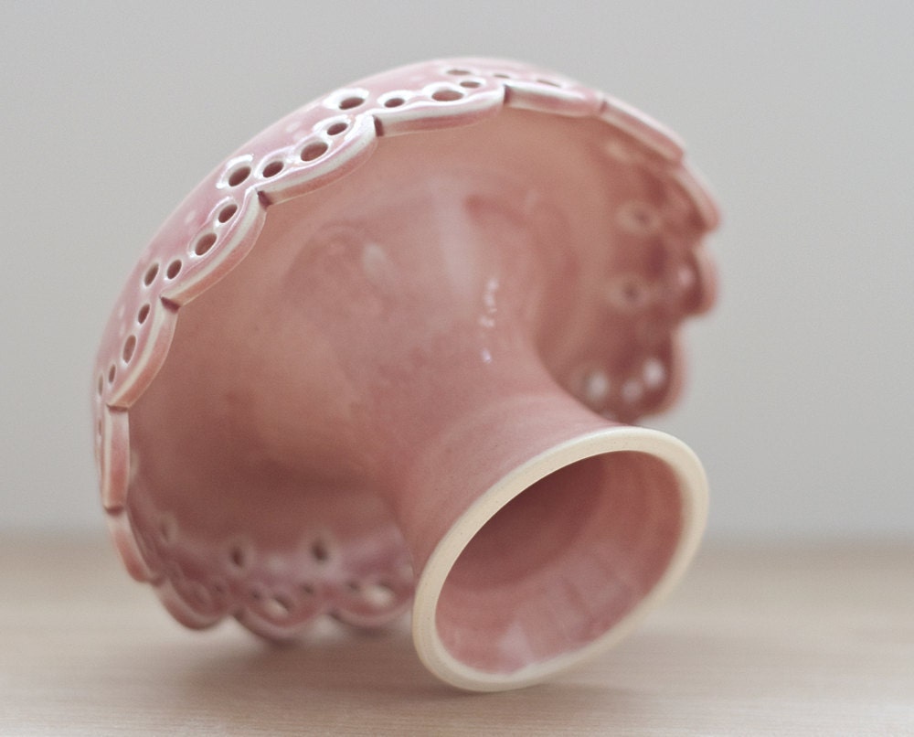 Cupcake Stand - Lace - Pink