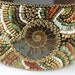 Ammonite - Bead Embroidered Cuff