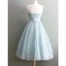 50s XS/S Powder Blue Peggy Sue Party GOWN
