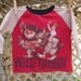 Toddler's Recycled Wild Thing Tshirt - handmade, repurposed, raglan, story book, where the wild things are, monsters