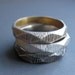 sterling silver FACET ring YOUR CHOICE of color sz 6