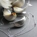 garlic VAMPIRE REPELLANT or MAGNET sterling necklace