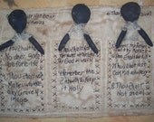 Primitive Doll 10 Commandments
