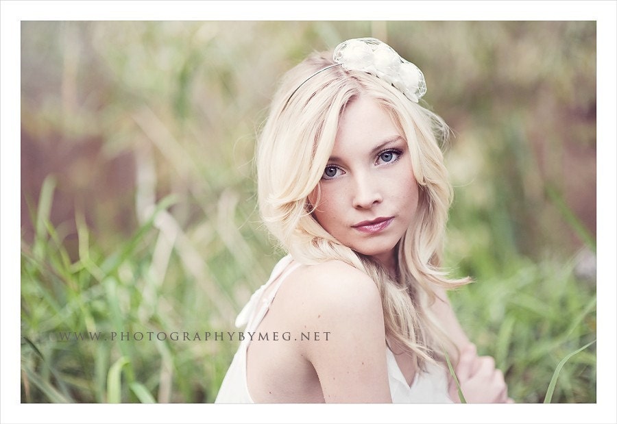 Two (2) Pattern Package:  Stella Headband Fascinator Pattern and Kennedy Rose Flower Pattern