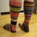Small Size Super Tall Stripey Socks