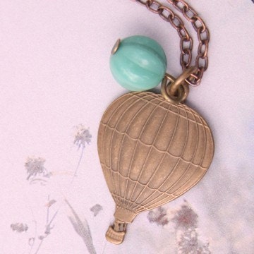 Full of Hot Air necklace