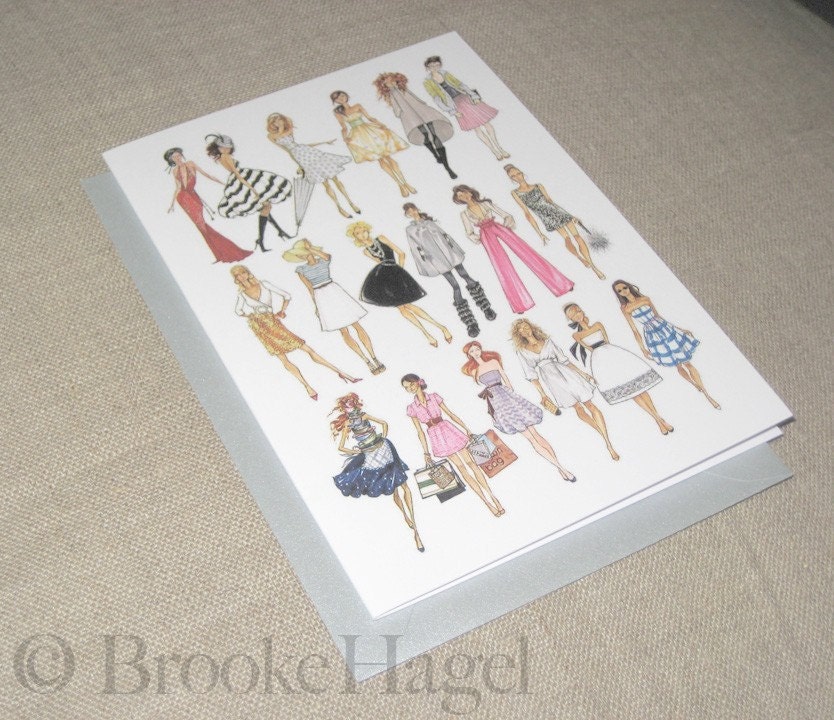 Fashion Illustration Card