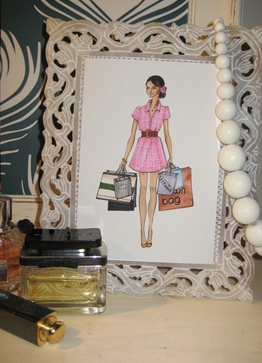 Rose - Fashion Illustration - Brooke Hagel