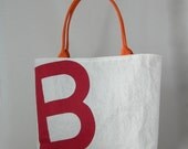 Reiter8 Recycled Sail Red B Middie Purse