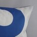 Recycled Sail Throw Pillow - Blue number 8