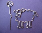 SHEEP SHAWL pin wirework