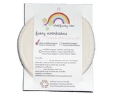 Two Pairs of Fussy Moonbeam Reusable Nursing Pads - Organic Wool / Bamboo ( mix and match styles)