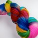 Hand Painted Ultra Merino Superwash Sock Yarn -- Let's Blow This Popsicle Stand