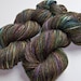 DISCOUNT 20% Off -- Hand Painted Lux Alpaca/Wool/Silk Single Spun DK - Oil Slick (Batch-B)
