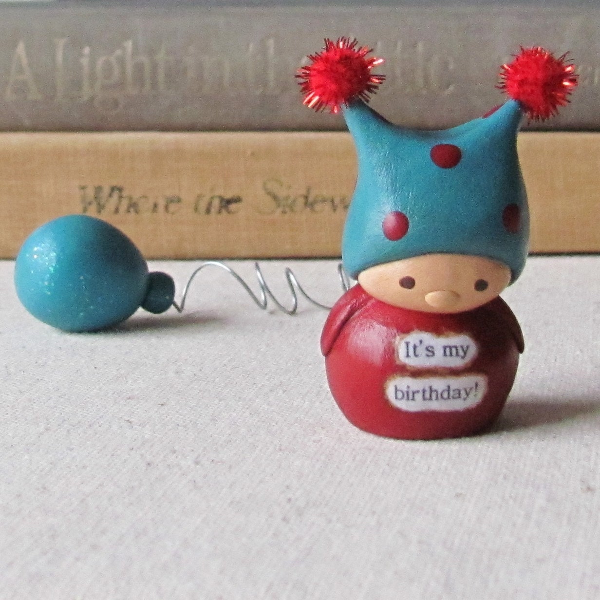It's My Birthday. A Wee Jester Gnome.