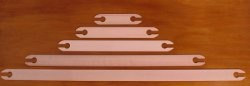 New 6 inch Stick Shuttle for Inkle , Rigid Heddle and other Looms