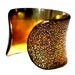Metallic Gold Stingray Leather Cuff Bracelet Gold Lined- by UNEARTHED