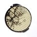Black and White Lizard Compact Mirror - by UNEARTHED
