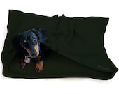 Eco Pet Bed - Recycled  Green Fleece