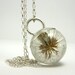 Dandelion Resin and Silver Necklace, May