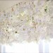 upcycled curtain in paper peonies eco friendly