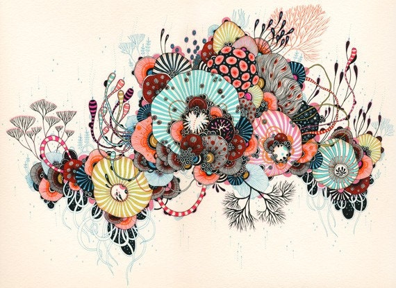 Giclee Fine Art Print - Biome - 11x14 Print