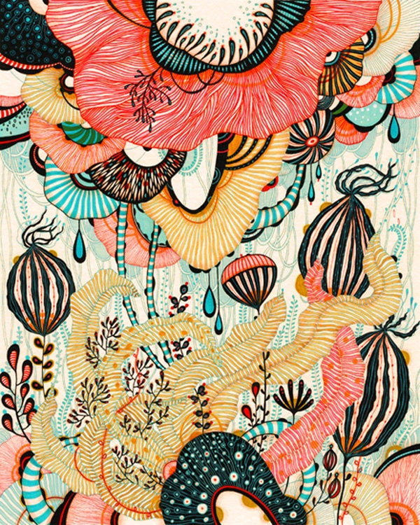 Giclee Fine Art Print - Pods - 8x10 Print