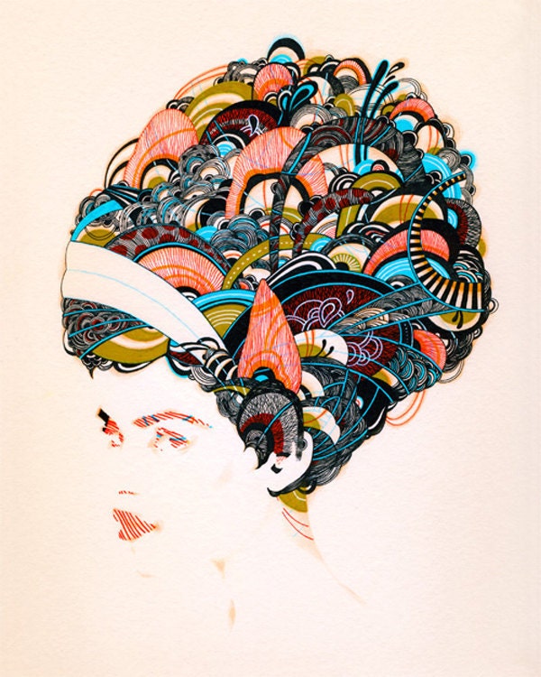 Giclee Fine Art Print - Maybe - 8x10 Print