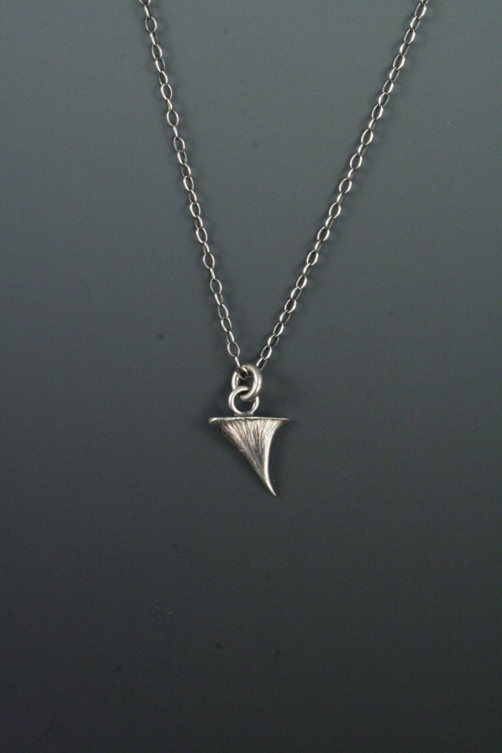 silver rose thorn necklace - jivita