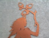 Fairy of Earth Bookmark, Scherenschnitte Art