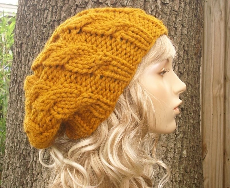 Yellow Knit Hat