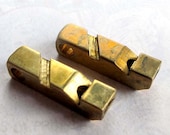 Vintage Whistle Pendants (2X) (M630)