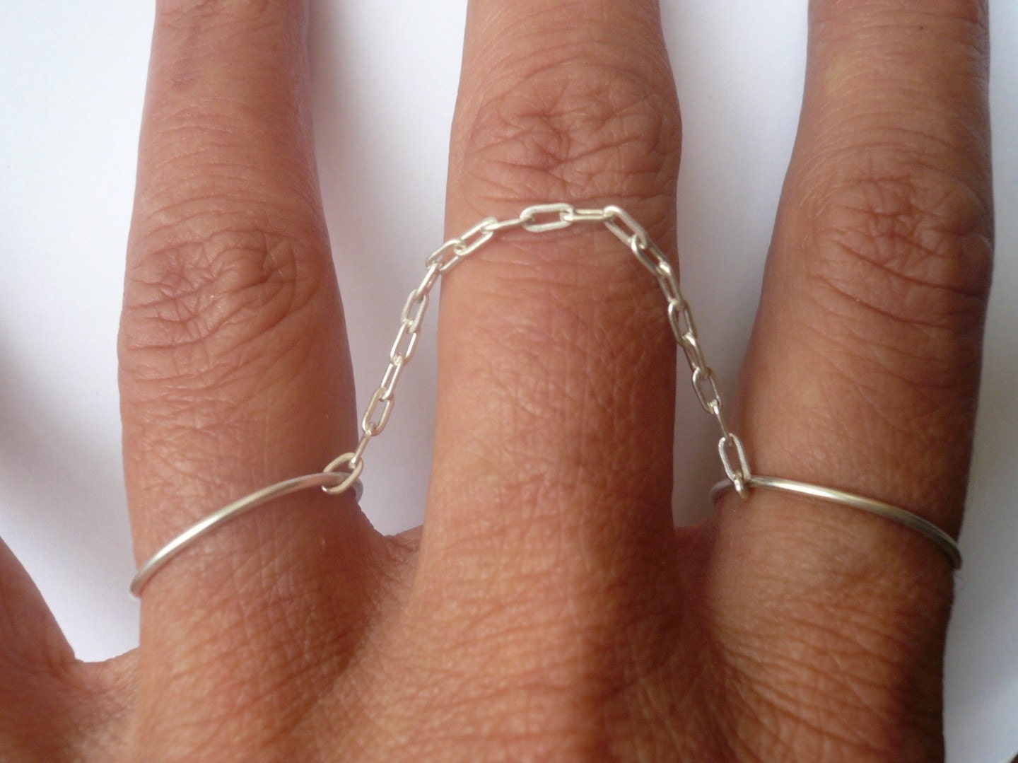 chain double ring