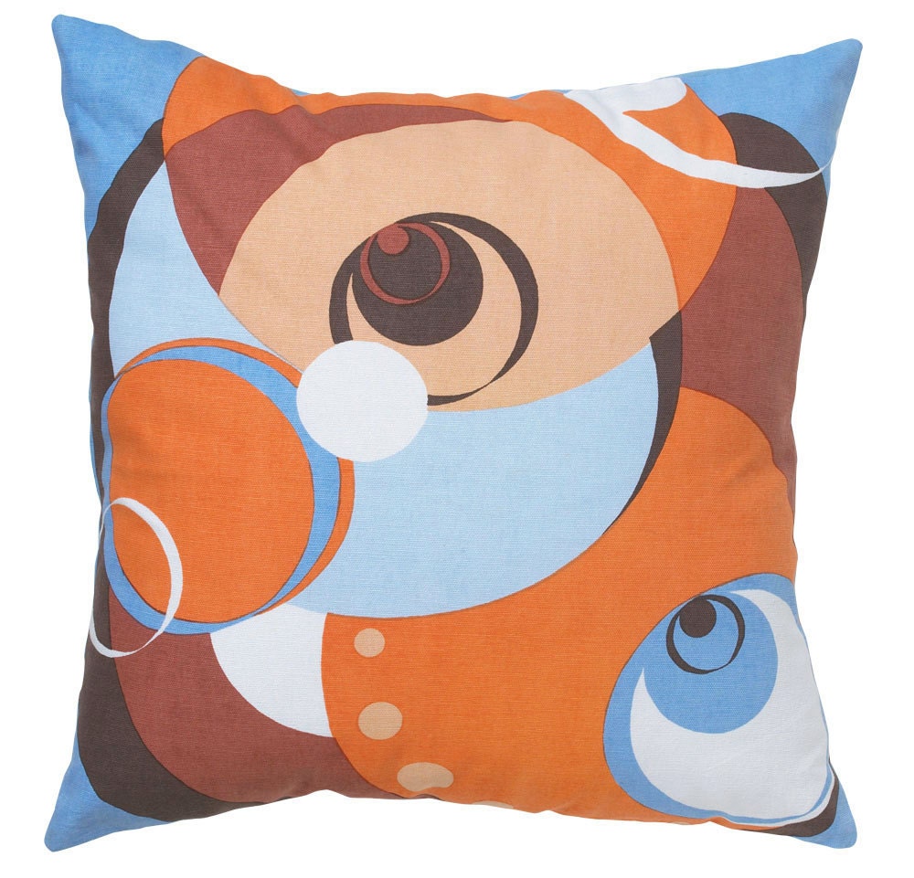 Retro Modern Pillow Cover 18"x18" Kaleidoscope