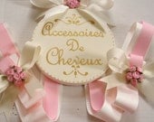 Boutique Round GIrls HAIR BOW HOLDER