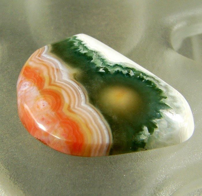 Ocean Jasper Cabochon-26x20x4.5mm