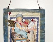 Custom Portrait Beeswax Collage 3-D