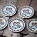 Vintage Raggedy Ann and Andy Tin Kids Play Plates