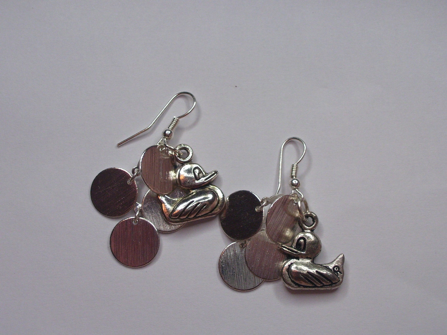 rubber duck earrings