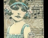 Sweetie- Digital Collage Limited Edition  Print