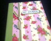Floral Notebook Journal
