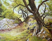 11x14 Limited Art Print "Green Path"