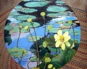 20 inch Water Lily Table with removable legs