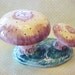 Vintage Ceramic Mushrooms Toothpick Holder, Mid Century Modern