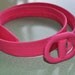Party Belt----------------custom COLOR Oval Buckle 3/4 inch wide strap