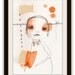 T9....Original Mixed Media Watercolor Illustration 6 x 9