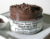 Chocolate Drizzle (4 oz. jar) Soap In A Jar (Fluffy Whipp)