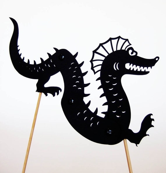 Seamonster Shadow Puppet